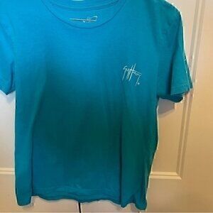 Womens fitted size medium blue guy Harvey tshirt